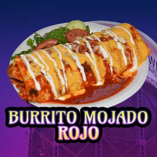 burrito molado rojo