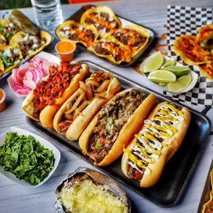 Mexican Style Hot Dogs