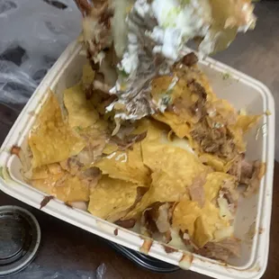 Disgusting nachos