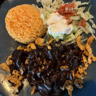 Mole de Pollo Plate