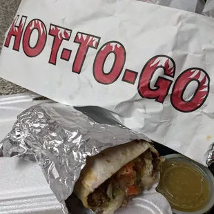 The awesome burrito.  Two please!