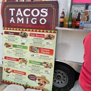 a mexican food truck