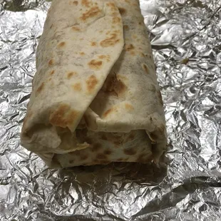 Fajita burrito
