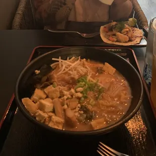 Vegan Spicy Kimchi Ramen