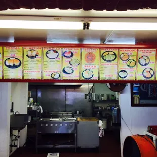 Resturant menus