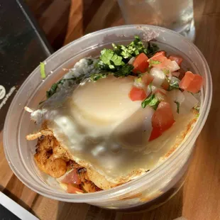 Cup o' Bamba with shrimp