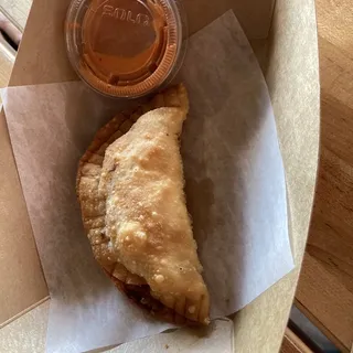 bacon, egg, and cheese empanada