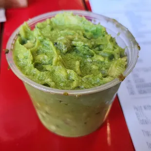 Guacamole and chips