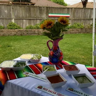 Beautiful set up for my son's birthday!