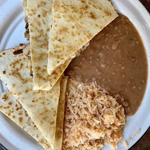 Quesadilla with shrimp