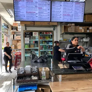 Front counter