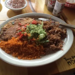 XX Borracho Carnitas Plato