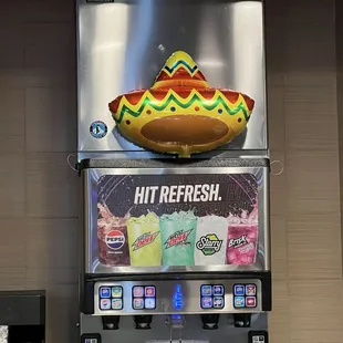 Soda machine