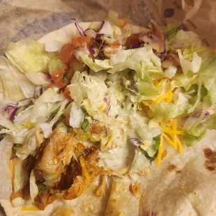 Cantina Chicken soft taco