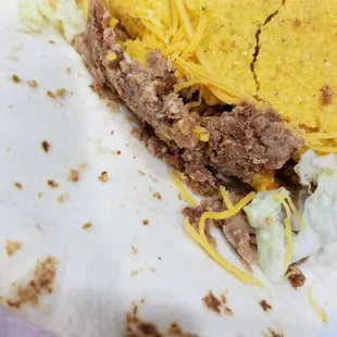 Their refried beans....