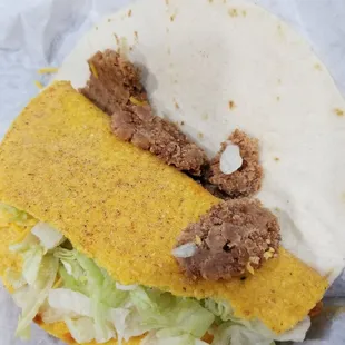 Their refried beans....