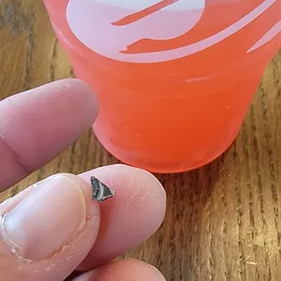 Piece of metal in my food