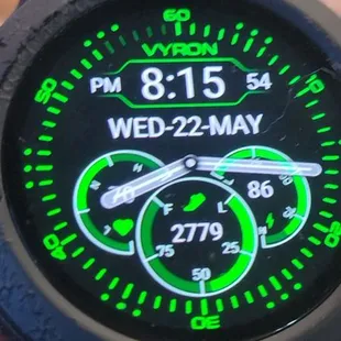 The time and date at this that was correct