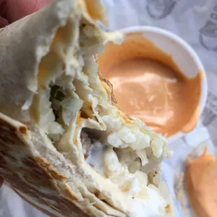 Steak Quesarito