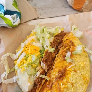 The almost meat taco