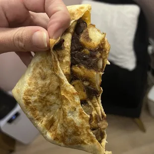 And our "Breakfast Crunchwrap"