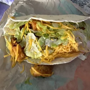 Spicy Potato Soft Taco