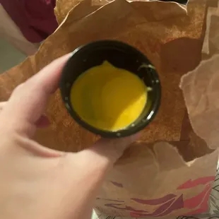 Couldn't even fill it half way