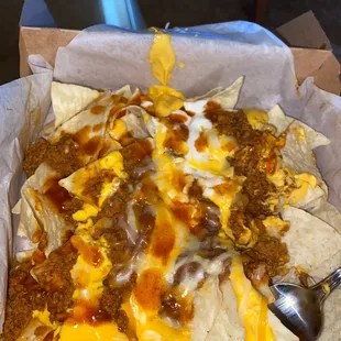 Extra cheese where??