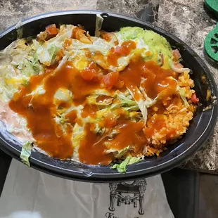 Hot sauce making it even better!