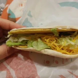 Cheesy Gordita Crunch!