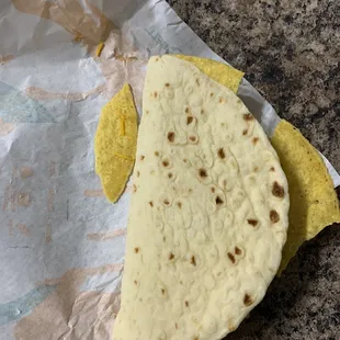 This is how I opened my &quot;Cheesy Gordita Crunch&quot;