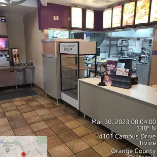 the location of the restaurant