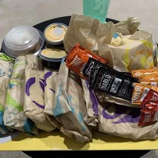 With the app and their promos, grand total was $14 for everything!!