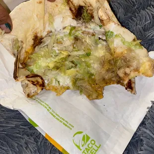 Black Bean Crunchwrap Supreme