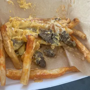 This is there Nacho Fries now I haven&apos;t eaten any WTH