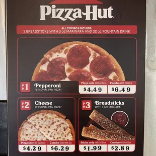 They have a Pizza Hut express here too