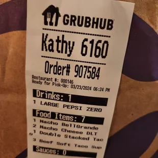This was the order that I received. I have no idea if this person ever got her order either.