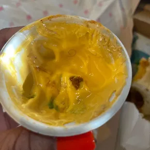 Hair in my nacho cheese cup