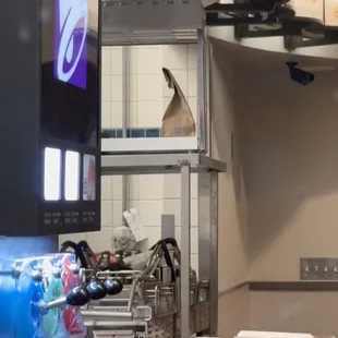 The order was ready and it was 11:50 and they can just hand it to me but no they ignore you until you leave.