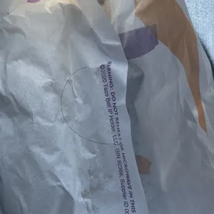 Hair In my taco wrap