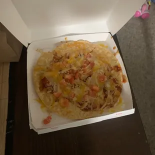 Mexican pizza is back