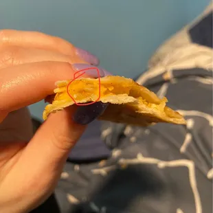 One of the hairs in my quesadilla