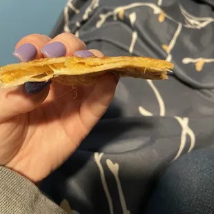 Thinnest quesadilla.