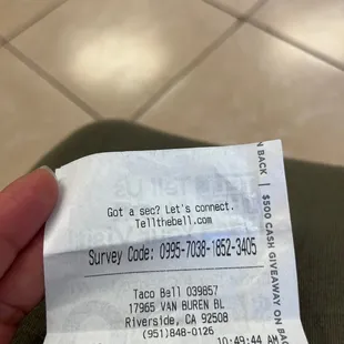 Thank you Lorena for making the experience good and efficient. The service was great, my order was correct, &amp; the food was bomb!