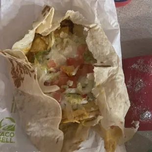This is supposed to be a crunch Crunchwrap Supreme