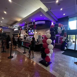Inside the food court