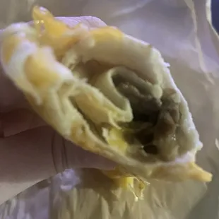 Steak Cheesy Dipping Burritos