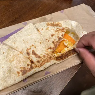 I always ask for an uncut quesadilla and they always cut it. Don&apos;t matter the time of day/night they ain&apos;t got no attention to detail