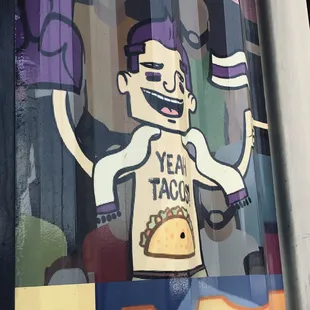 Once a year taco visit #PotatoBurrito