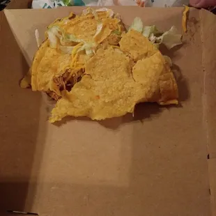 This is how our to go order looked like when we got it home.